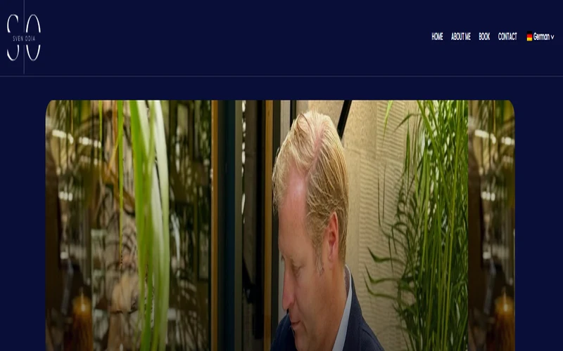 Sven Odia – Website Launch